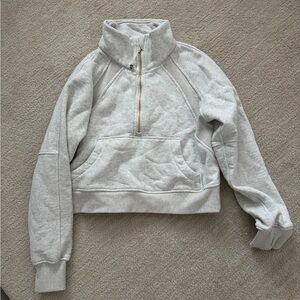 Lululemon Gray Women's Quarter-Zip Sweatshirt